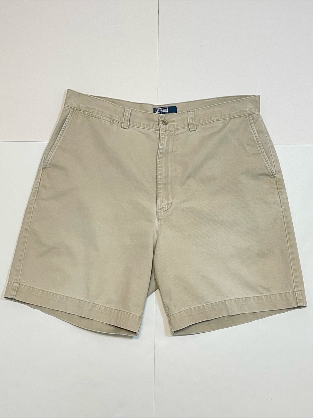 Polo by Ralph Lauren Beige Cotton Men’s Chino Shorts Size 38